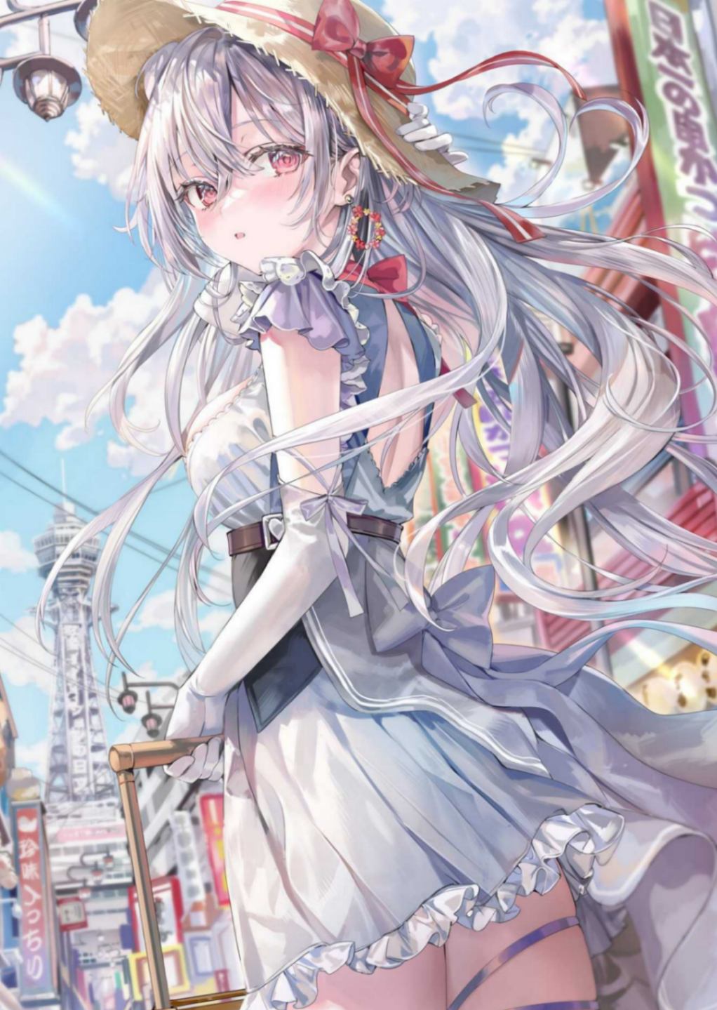 不时轻声地以俄语遮羞的邻座艾莉同学